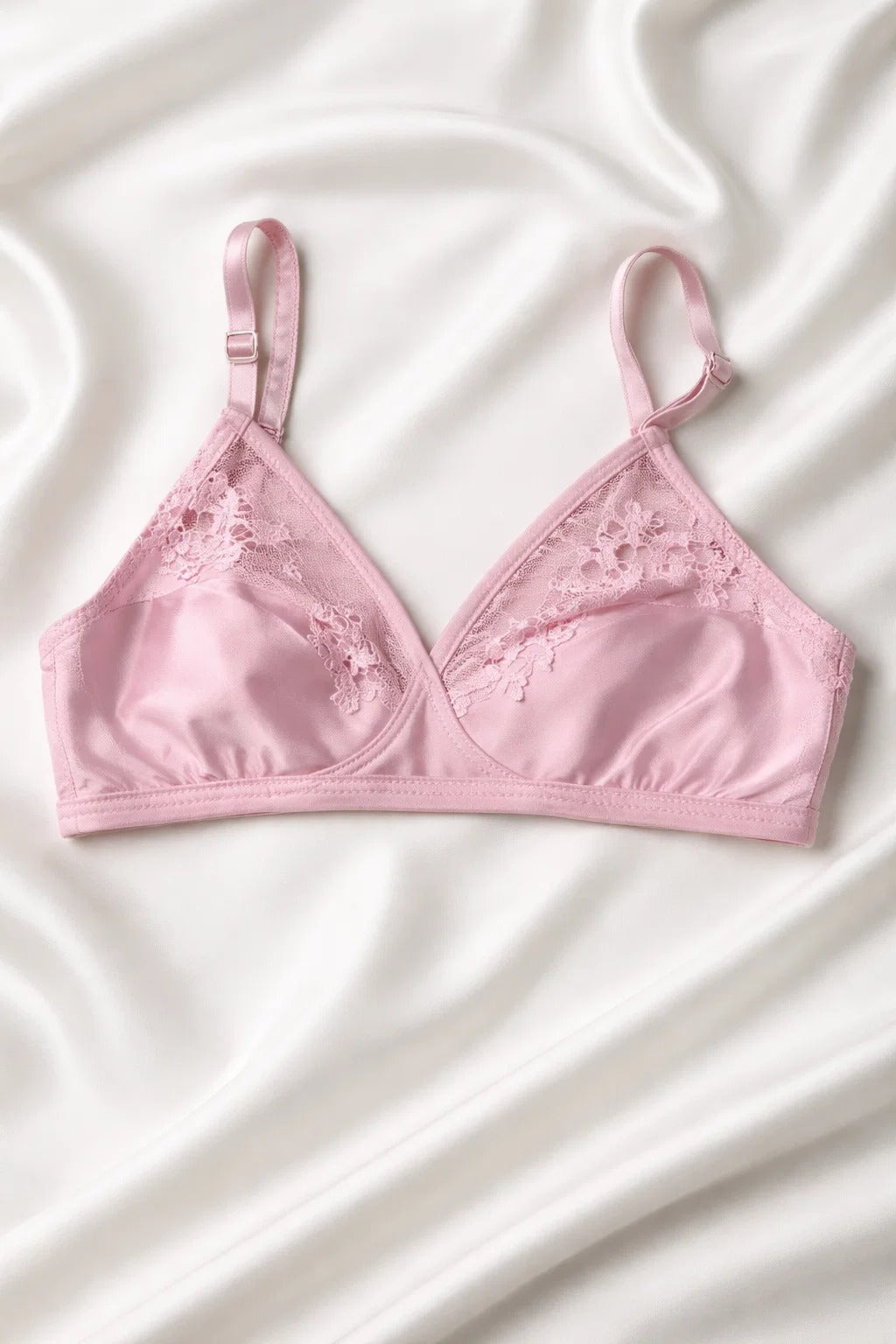 Blush Whisper Bra (chikankari details)