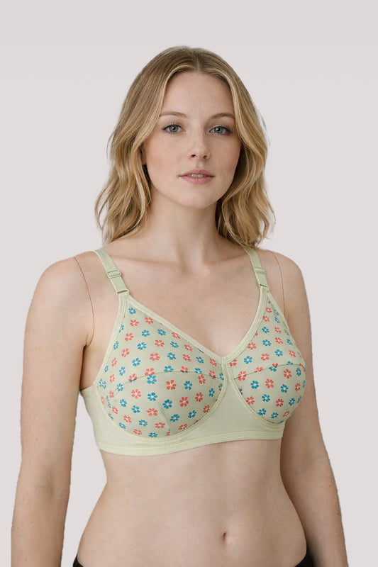 Printed Jersey Bra