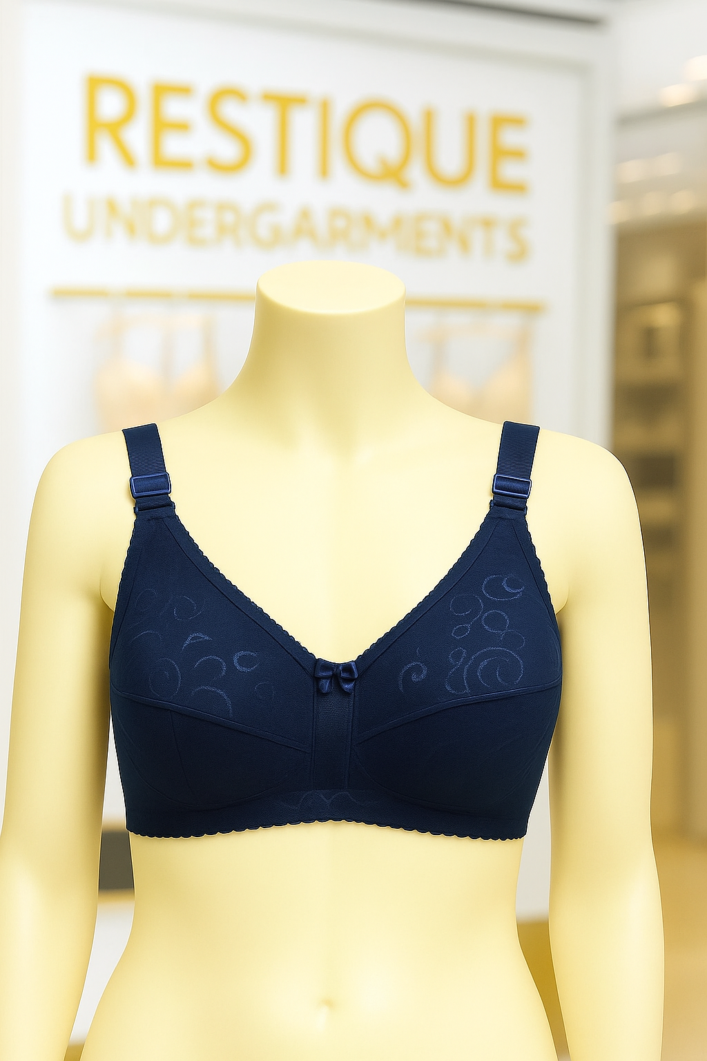 Embroidered Bra