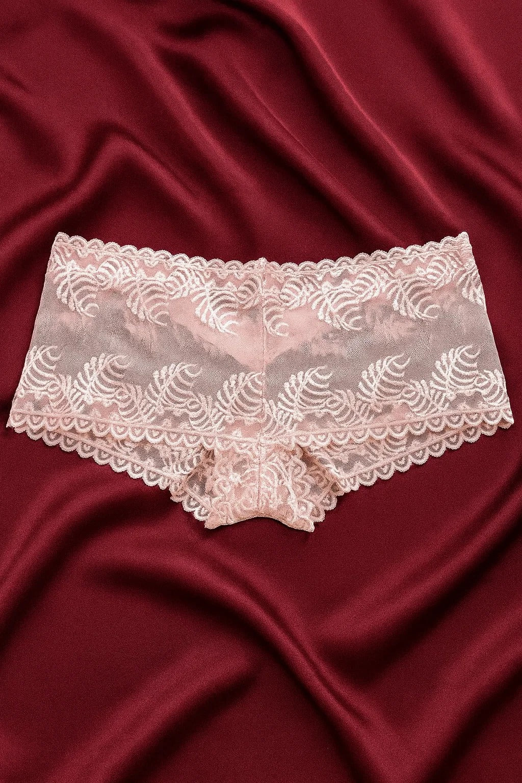 Women’s Lace Panty, Soft Breathable Floral Lace Underwear