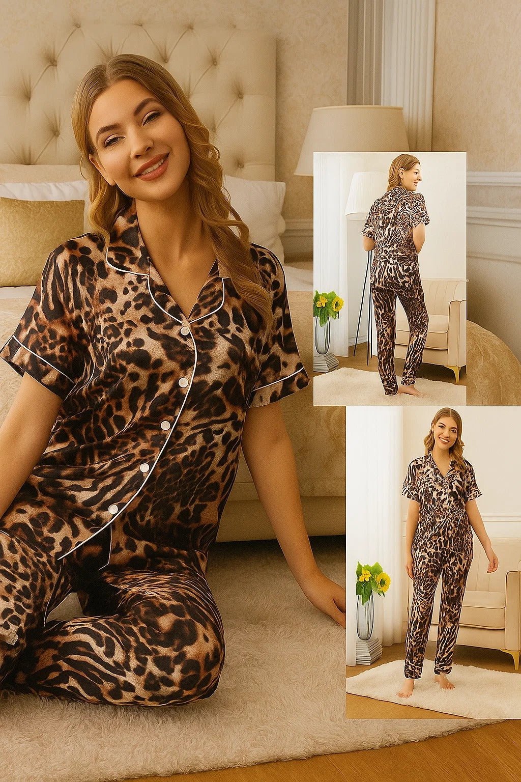 Printed Night Suit – Soft, Breathable & Stylish Sleepwear Set