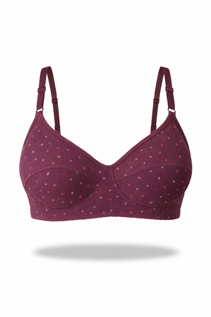 Printed Jersey Bra
