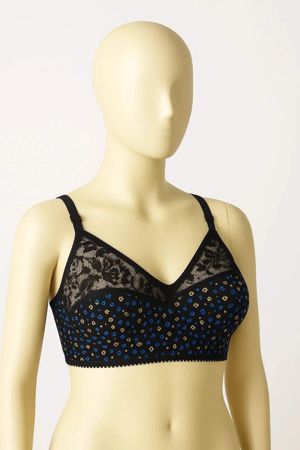 Half Net Bra