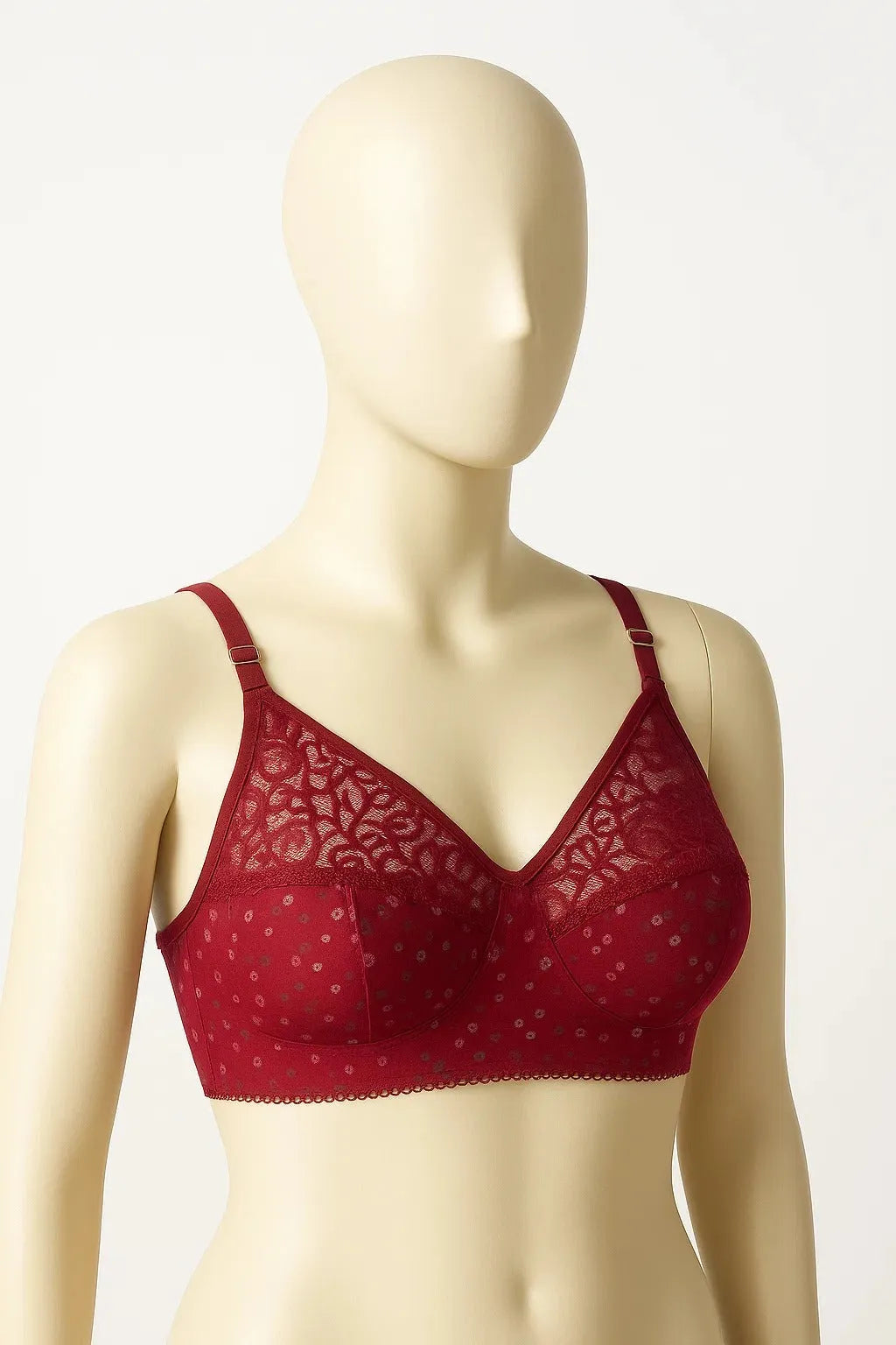 Half Net Bra