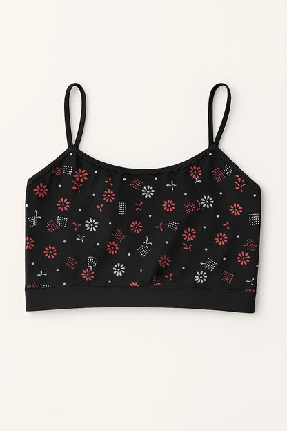 Floral Print Teens Bra