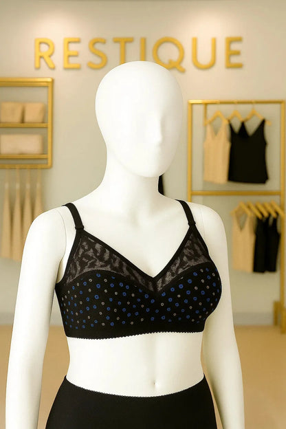 Half Net Bra
