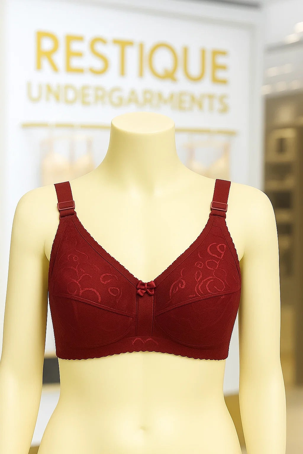 Embroidered Bra