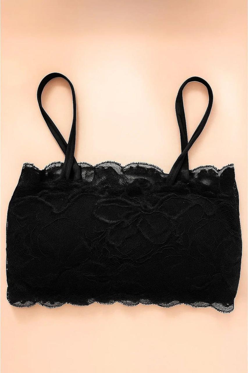 Hookless Net Padded Bra