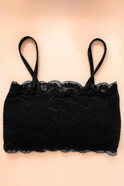 Hookless Net Padded Bra