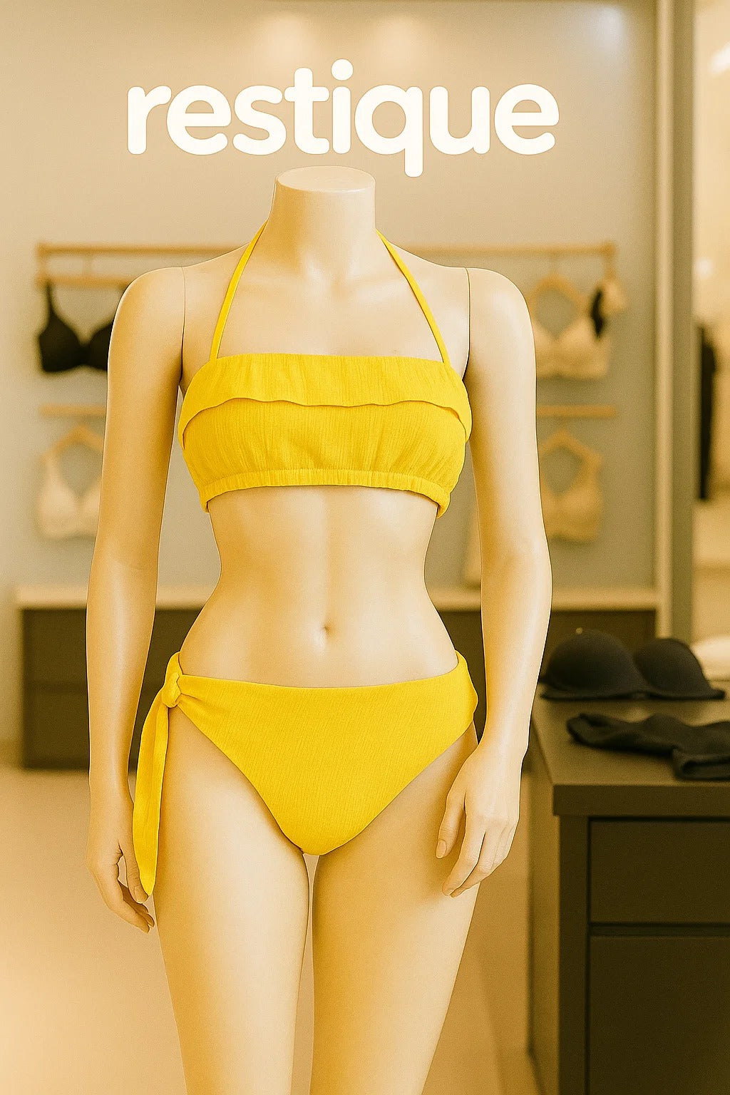 Ruffled Two-Piece Bikini Set