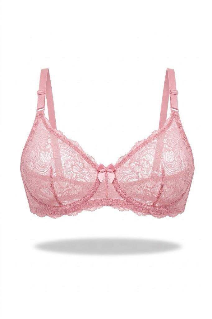 See through Lace Bra