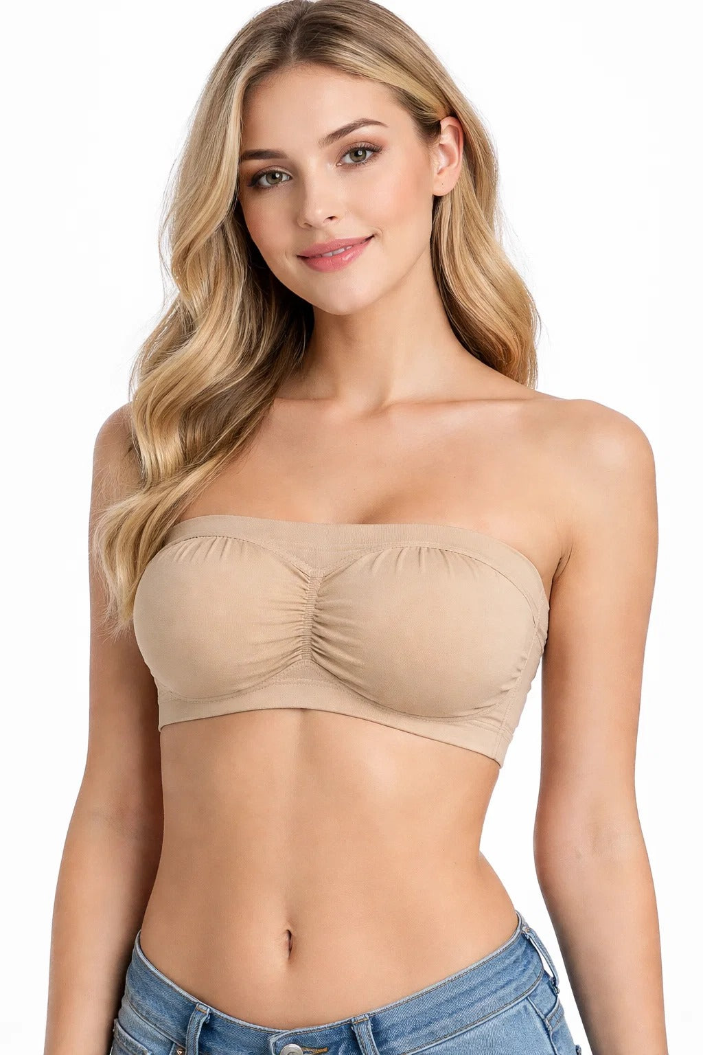 Strapless padded Bra