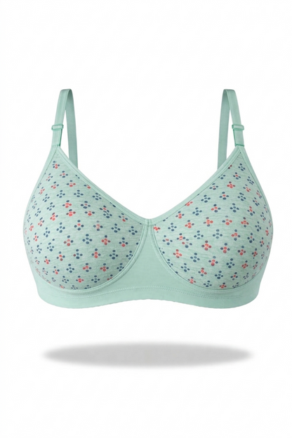 Printed Jersey Bra