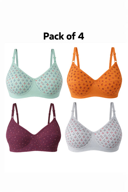 Printed Jersey Bra